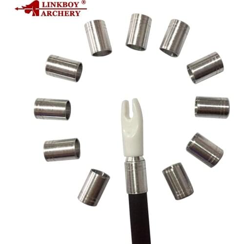 Linkboy Archery 12pcs Explosion-proof Arrow Ring for ID4.2mm OD5.5mm Arrow Shaft Accessories for Protect Arrows