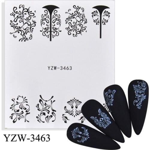 Snowflake Nail Stickers Christmas Nail Stickers Water Nail Stickers For Manicure Nail Foil Manicure Sliders Nail Water Decals