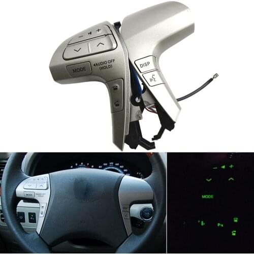 Bluetooth Steering PAD Switch For Toyota Camry Highlander Hilux Corolla Innova 84250-06180 84250-0K020 84250-0E260 84250-0E220