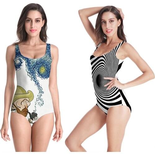 QVRXDT Women's One-piece Swimwear