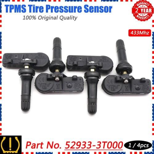 Xuan TPMS Tire Pressure Sensor Monitor Systems 52933-3T000 For Kia QUORIS K900 2015-2017 529333T000 433Mhz