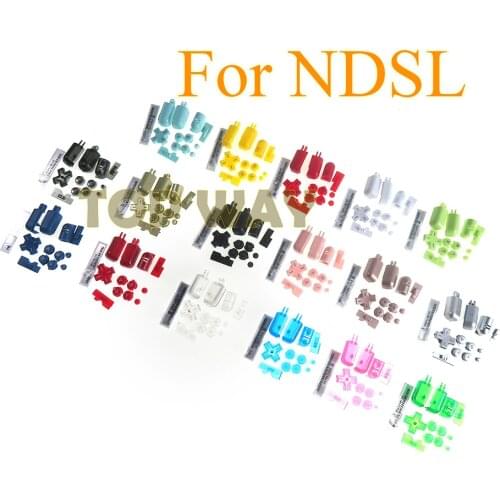 1set Replacement ABXY L R D Pad Cross Button Full Button Set For Nintend DS Lite For NDSL Console Buttons Kit