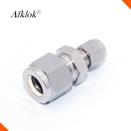 Laboratory Stainless Steel 304 Reducing Union Pipe Fittings Tube Fittings RU 19MM*15MM