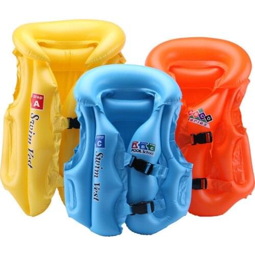Summer Children Life Jackets Automatic Inflatable Floatage Swimsuit Baby Pools Lifebuoy Float Kids Safety Swimming Equipment