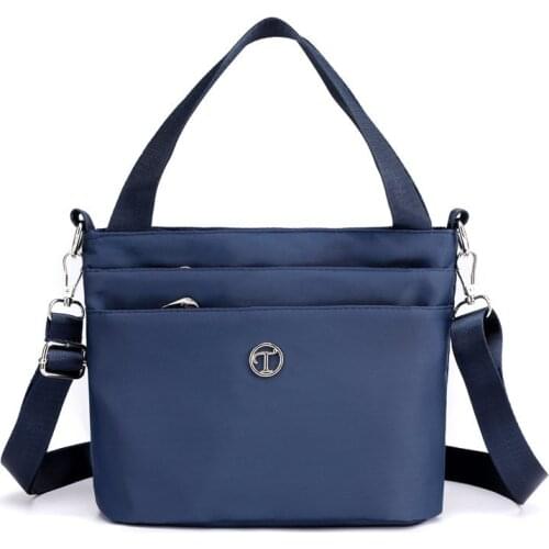 Femal Shoulder Bag High Quality Nylon Handbag Crossbody Bag Large Capacity Fashion Womens Single Shoulder Bag Messenger Bag