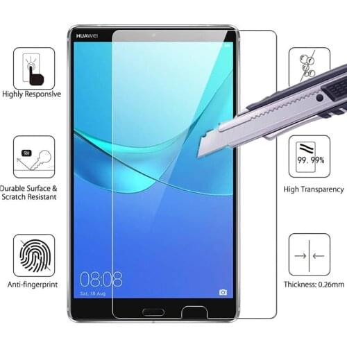 For Huawei MediaPad M5 8.4 - 9H Premium Tablet Anti-scratch Tempered Glass Screen Protector Film Protector Cover