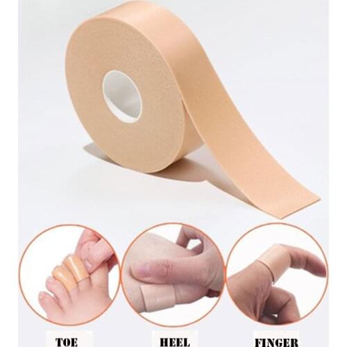 1 Roll Foam Foot Corn Calluses Toe Finger Protector Tape Hallux Valgus Shoe Cushion Anti-friction High Heel Feet Pads Sticker