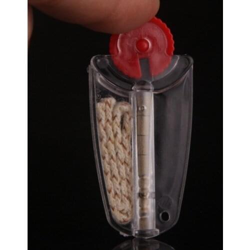 2 pcs/Set Cigarette Kerosene Oil Flint Stones Lighter Cotton-core And Flint General Lighters Parts Cigarette Accessories