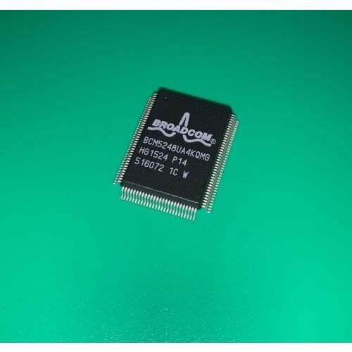 2pcs/lot BCM5248UA4KQMG PQFP128 EIGHT-PORT FAST ETHERNET TRANS BCM5248 UA4KQMG BCM 5248UA4KQMG BCM5248UA 4KQMG