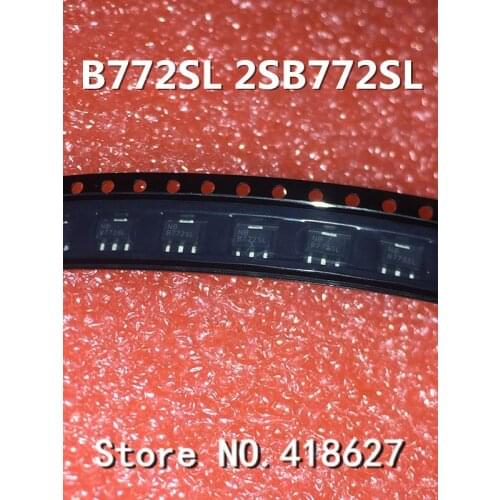 20PCS/LOT 2SB772SL SOT-89 Screen Printing: B772SL PNP Transistor