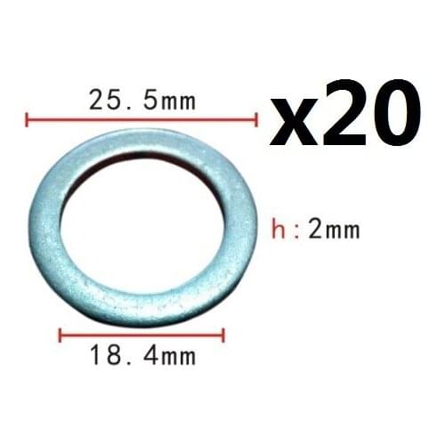 20 X Gear box screw pad For Honda Nylon Retainer Clip B134