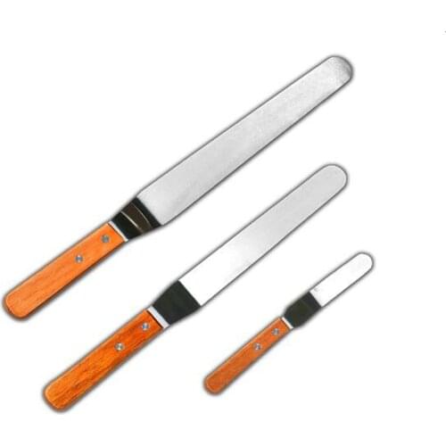 Pastry Spatula 4/5/8/9/10/12 inch For Cake Butter Cream Icing Frosting Decorating Espatula Baking Tool For Cake Pastry Supplies