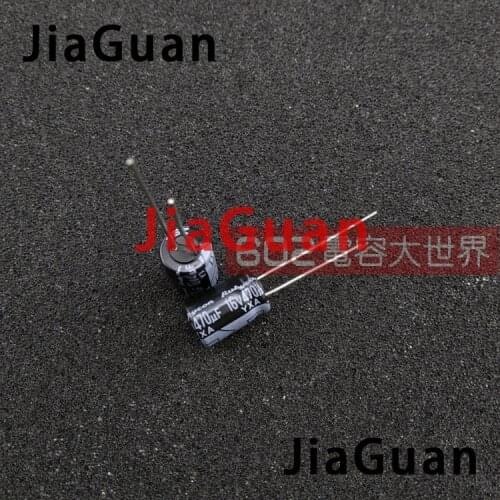 50PCS NEW RUBYCON 16v470uf 8x11.5mm YXA 105 degrees Aluminum electrolytic capacitors yxa 470UF 16V 470UF/16V