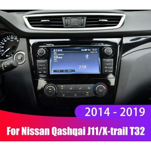 For Nissan Qashqai J11 X-trail X trai T32 2014-2019 Accessories Tempered Glass Car GPS Navigation Screen Protective Film Sticker
