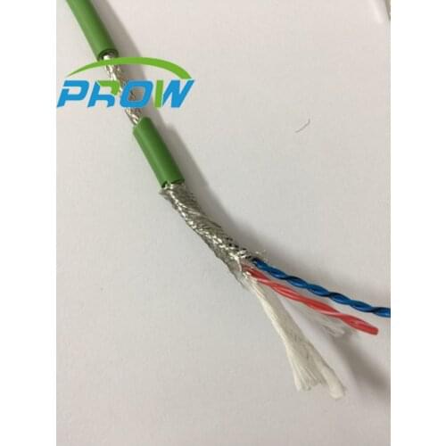 Electrical Wires Servo drive motor Encoder line 4 core 4*24AWG+Shielded wire flexible cable or 6 core 6*24AWG 8 core 10 core