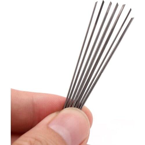 5Pcs Double-headed Triangular Drilling Needle Pearl Punching Machine Tool Tungsten Steel Punching Needle Pearl Drill Bets