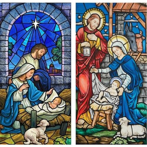Diy 5d Full Diamond Painting Religious Embroidery Square Round Drill Portrait Jesus Mosaic Furniture Cross Stitch Handmade Hobby