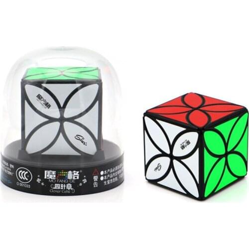 QiYi Clover Cube Magic Cubes Professional Speed Game Smooth Creative Cubo Adult Children Puzzle Education Magico Toy Gift Easy