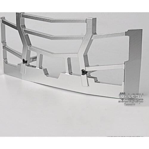 Metal LESU Front Bumper for 1/14 RC TAMIYA Highline Actros Benz 1851 3363 56354 Tractor Truck
