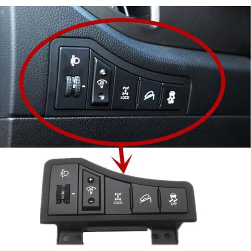 Center console left side control button assembly Instrument brightness adjustment switch for kia Sportage 2011-2015 937003W110