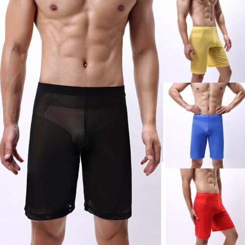 TEAEGG Men's Transparent Briefs