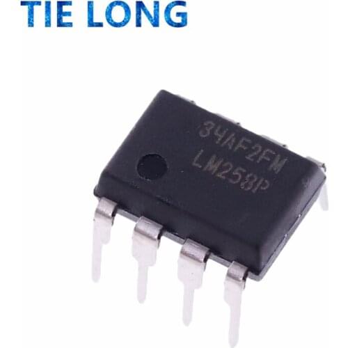 10PCS LM258P DIP8 LM258 DIP LM258N DIP-8 new and original IC