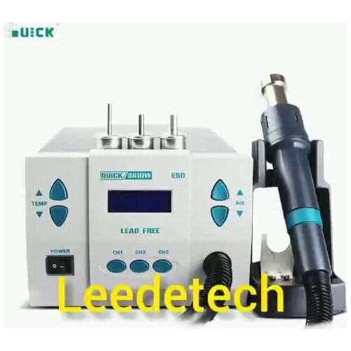 100% Original!!Hot) Anti-Static Electronic Smd Phone/Mobile/Cell Phone Repair Soldering Station Quick 861DW ESD