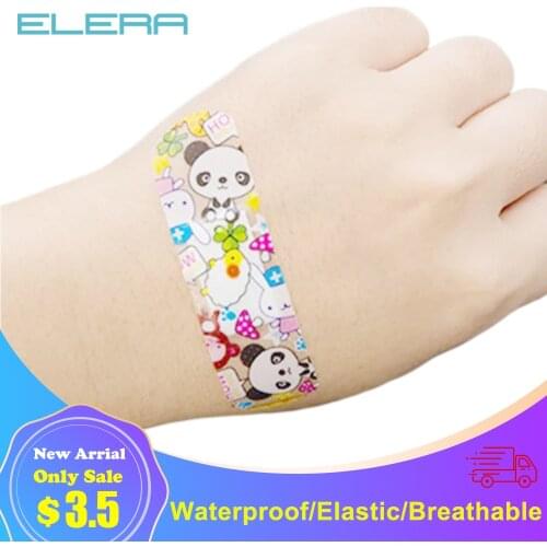 120pcs Cartoon Band-Aid Cute Breathable Waterproof Hemostatic Patch Anti-wear Foot Patch Girl Heart Child Medical Waterproof Ban