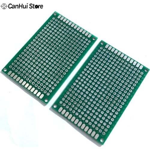 5pcs 4*6 4x6cm Double Side Prototype PCB diy Universal Printed Circuit Board 40x60mm 40*60 mm Double-Sided Tin Spray