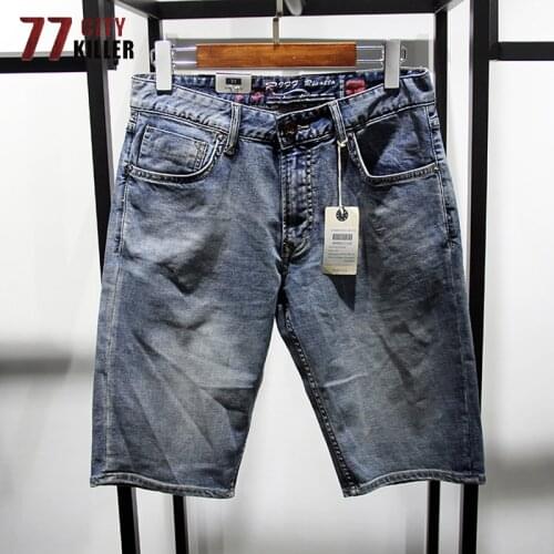 Мужские джинсовые шорты 77City Killer China At AliExpress