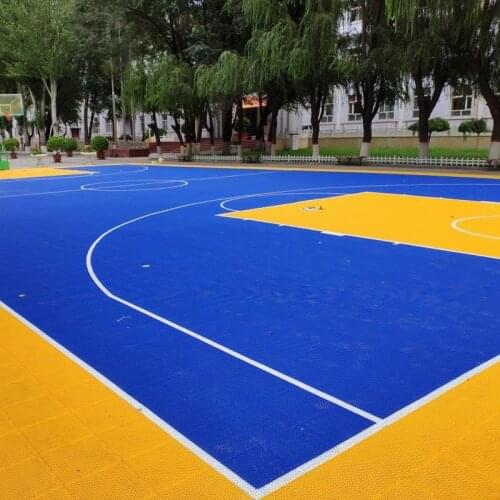 Beable Outdoor Interlocking Basketball Sports Court Floor 3VS3 PP Tile Supplier