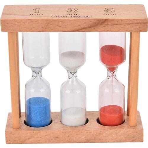 Sandglass Hourglasses Clock Home Decor Wood Frame Sand Glass Wood Frame Sand Glass
