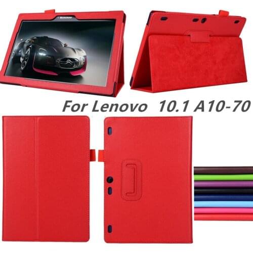 For lenovo Tab2 a10-70 A10-70F/L A10 30 x30F case smart Flip leathercover for lenovo tab 2 A10-70L a10 tablet 10.1''tablet case