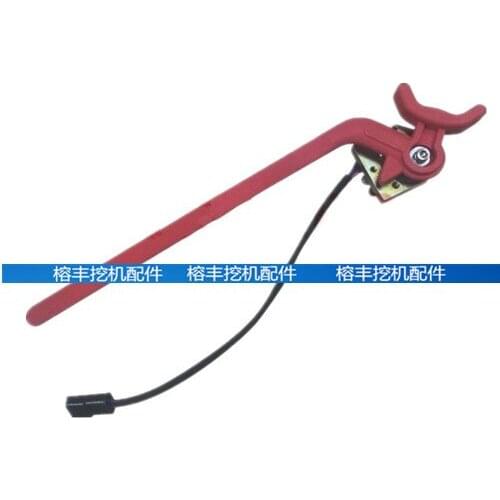 Free shipping for EC210/240B/290B/360 excavator hydraulic safety lock/pilot lock switch handle accessories