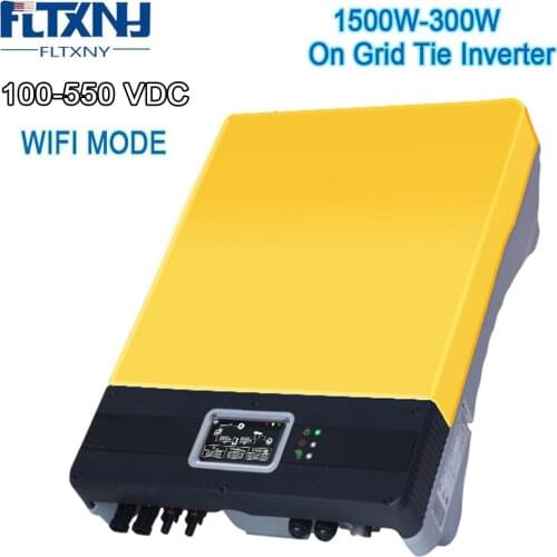 China Factory Solar Power Grid Tie Inverter 1.5KW 2.2KW For Solar Panels On Grid Inverter 3000W 120V 230V 100-550 VAC Wifi Mode