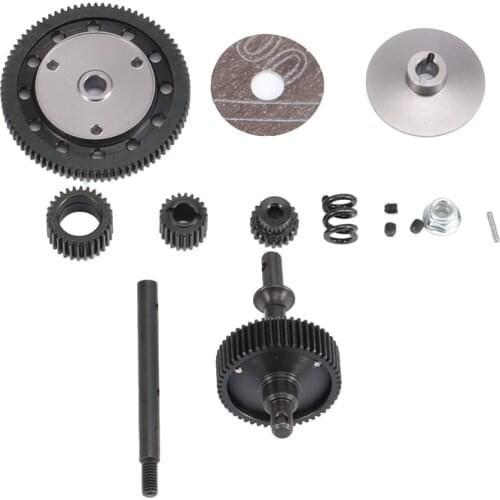 Heavy Duty Steel Gear Set with Motor Gear for RC Crawler Car Axial Wraith Center Transmission Gearbox
