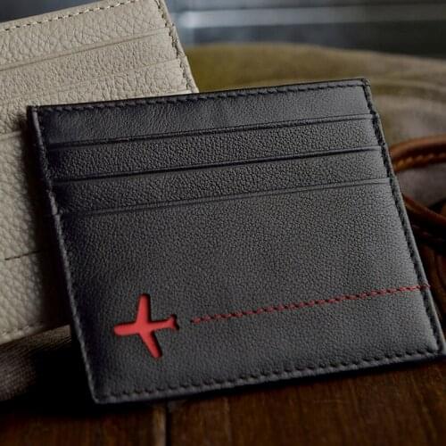 RFID Credit Card Holder Men Slim Bank Card Holder Leather Luxury Thin Wallet Women CreditCard Card Cover Case Unisex Cardholder