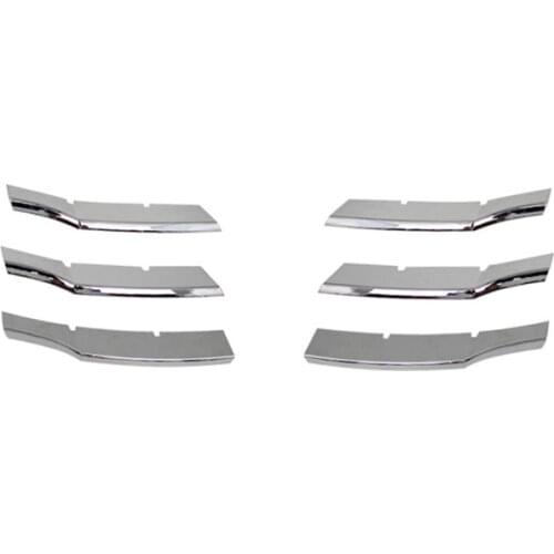 For Honda Accord 2008-2010 8 Gen Front grille trim with bright frame in chrome-plated middle mesh decoration