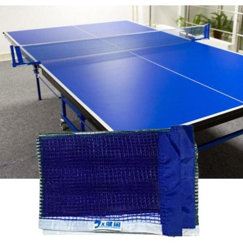 Durable Nylon PingPong Net Easily Install Collapsible Table Tennis Net Replacement Sturdy Wear-resistant PingPong Table Mesh