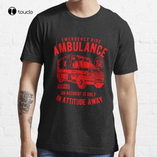 Emt Shirt | Ambulance Shirt T-Shirt Cotton Tee Shirt