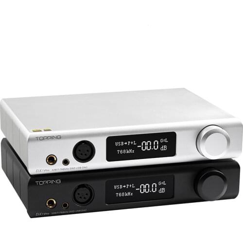 TOPPING DX7 PRO Bluetooth 5.0 ES9038Pro USB DAC Headphone Amplifier AMP Hi-Res Wireless DSD1024 PCM 32bit/768kHz DX7SPRO