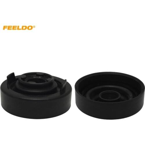 FEELDO 2Pcs Waterproof DustProof Cover Rubber H4 75mm-75mm Anti-Dust Sealing For Car LED/HID Headlight Cover Cap #5708