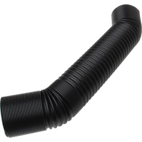 1m 80mm Black Car Air Intake Hose Ducting Feed Pipe Hose Flexible For Air Filter