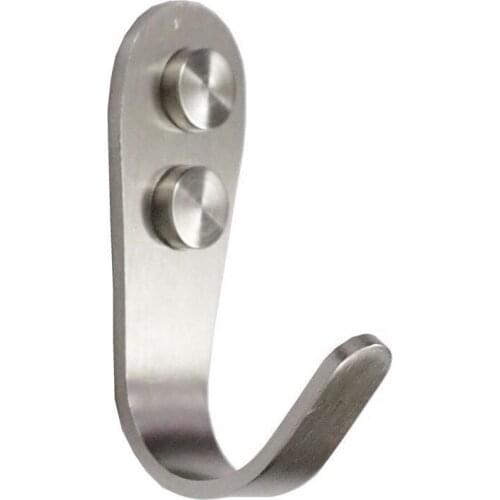 10PCS H68MM Bathroom Shower Room Stall Partition door Clothes Rack Pegs Public toilet Clothes Hanging Hooks Wall Clothes Hanger