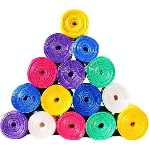 2 Rolls/Pack(20pcs/Roll) 45x50cm Flat Top Type Color Garbage Bag Disposable Household Large Plastic Bag Trash Bags