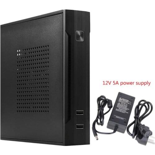 2021 New QX01 Mini ITX Computer Case Usb2.0 2.5 Inch Hdd SSD Gaming PC Desktop Chassis