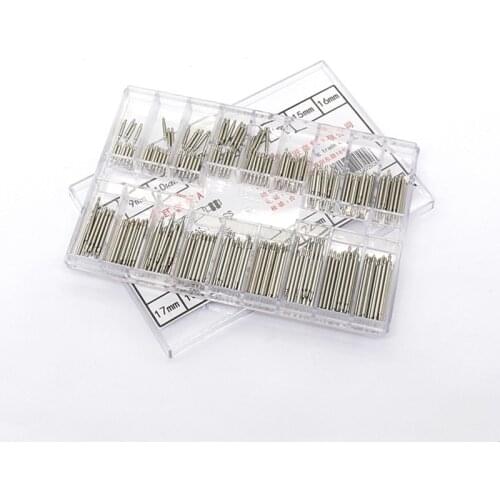 Watch accessories 1.5 thick leather watch strap steel ear bracelet in box connection table spring shaft raw ear rod