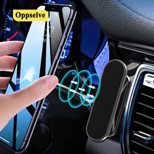 Magnetic Car Phone Holder Magnet Mount Mobile Cell Phone Stand Telefon GPS Support For iPhone 12 11 Xiaomi MI Huawei Samsung LG