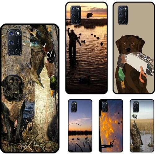 Duck Hunting Case For OPPO A5 A9 2020 A53 A31 A52 A72 A15 A83 A91 F5 F7 A1K A3S A5S Find X3 Pro Cover