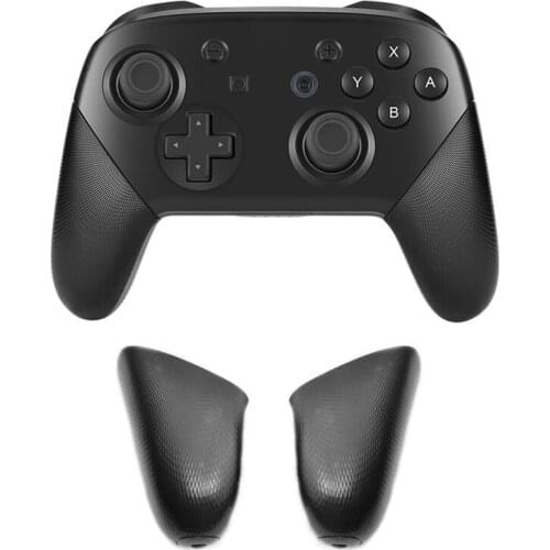 Black Nintend Switch Pro Controller Anti-Slip Grip Shell DIY Delicate Textured Handle Cover For NS Switch PRO Accessories Decals